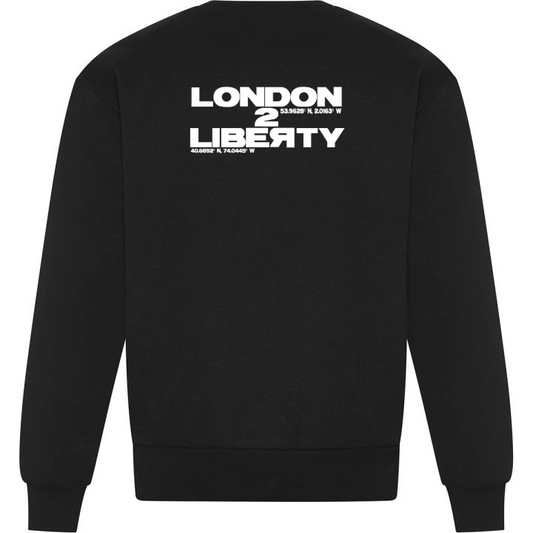 Unisex Crewneck Sweatshirt - Deep Black