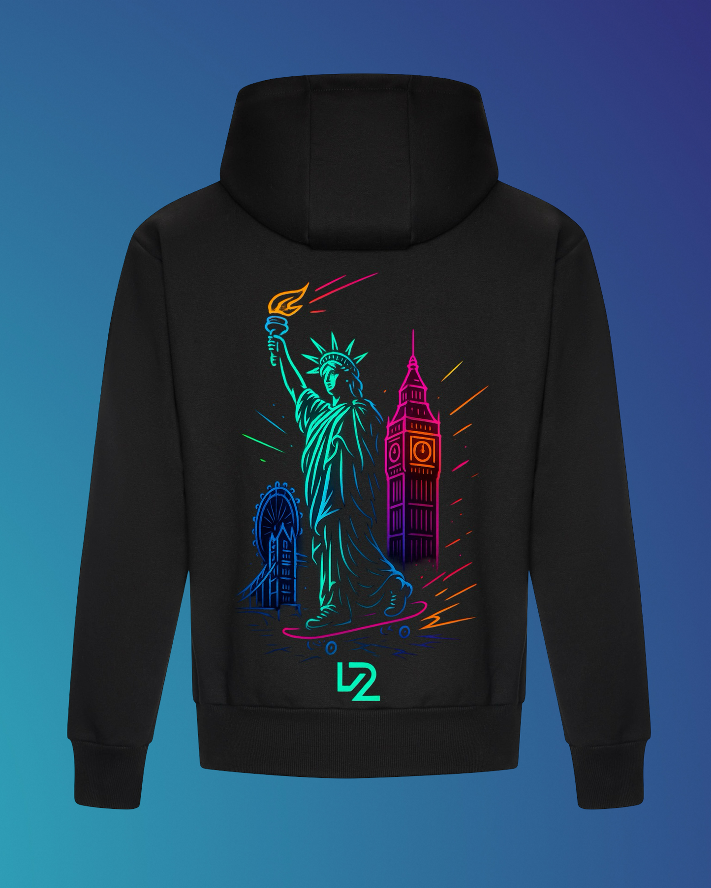 Neon Flex Hoodie - SK8
