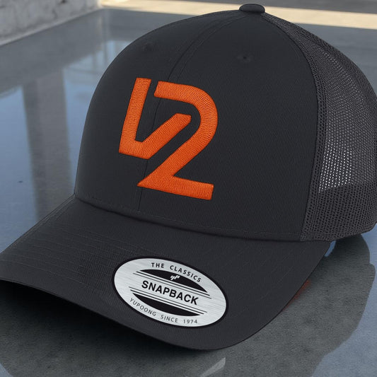 Trucker Cap - Sunset Orange