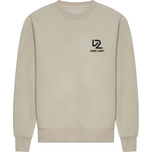 Unisex Crewneck Sweatshirt - Natural Stone