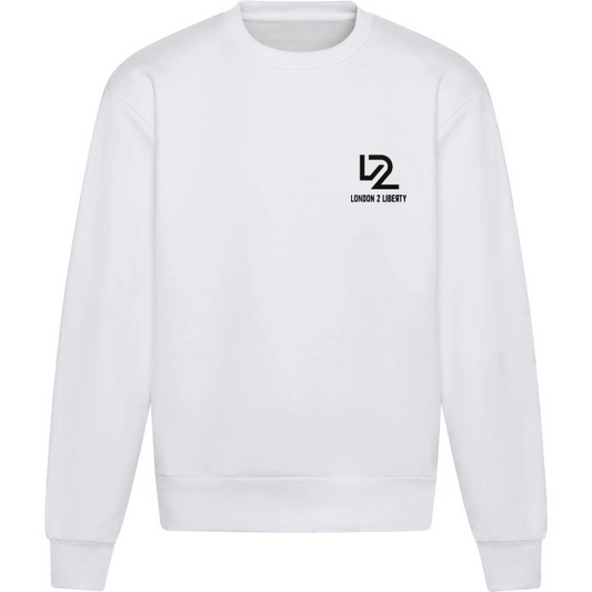 Unisex Crewneck Sweatshirt -  Arctic White