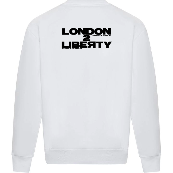 Unisex Crewneck Sweatshirt -  Arctic White
