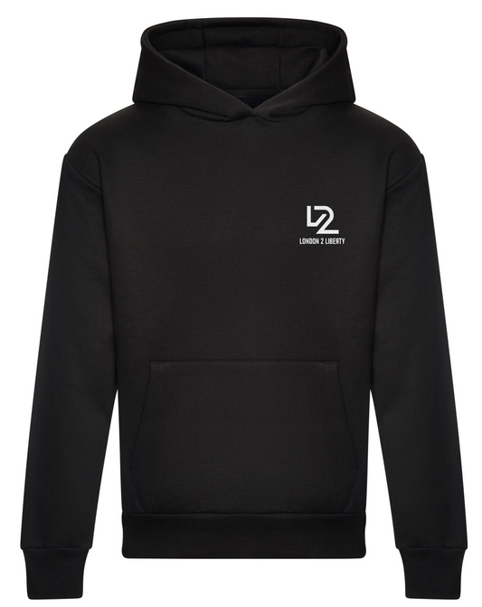Signature Heavyweight Hoodie - Deep Black SL