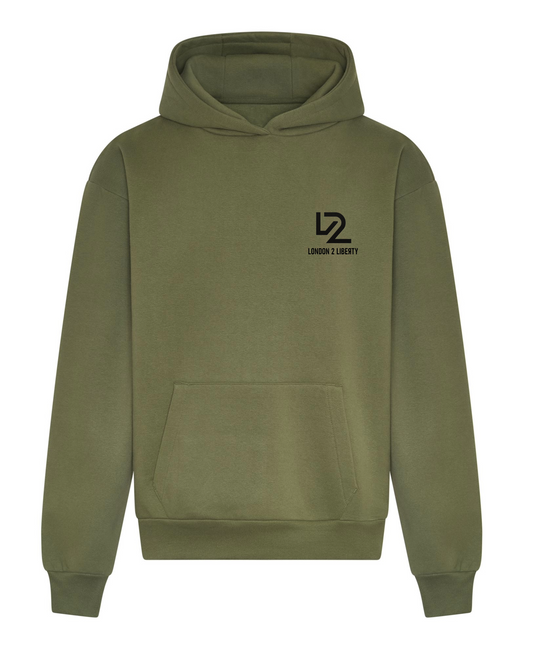 Signature Heavyweight Hoodie - khaki Green SL