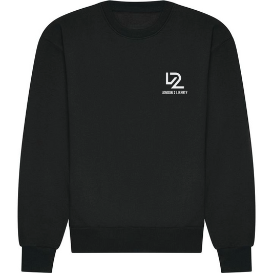 Unisex Crewneck Sweatshirt - Deep Black