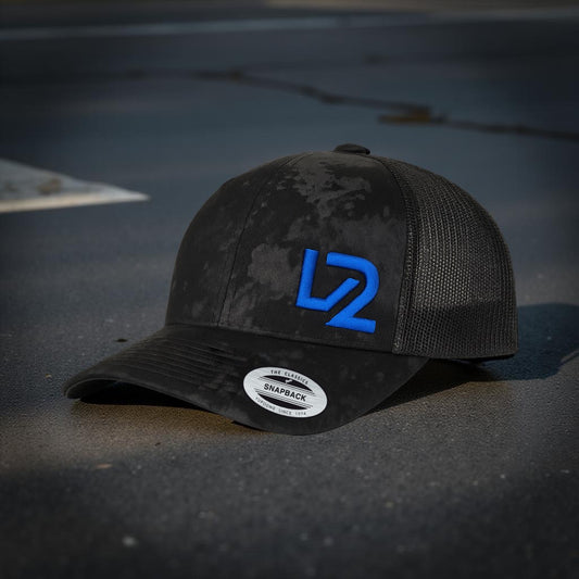 Trucker Cap - Black Multi Cam
