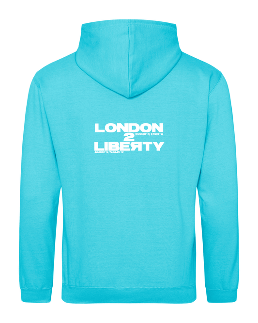 Unisex Hoodie - Turquoise Surf