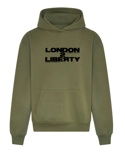 Signature Heavyweight Hoodie - khaki Green