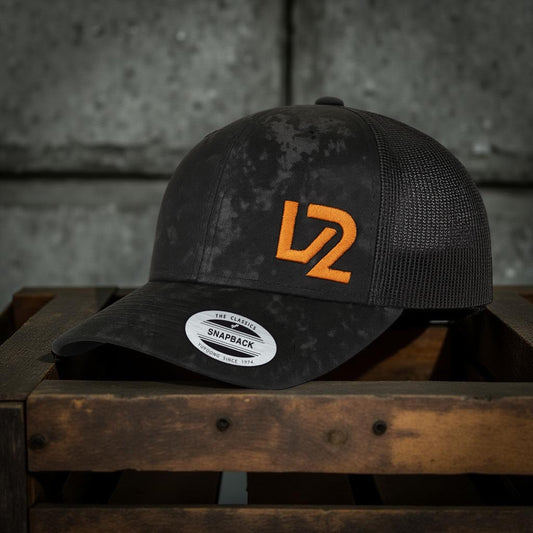 Trucker Cap - Black Multi Cam