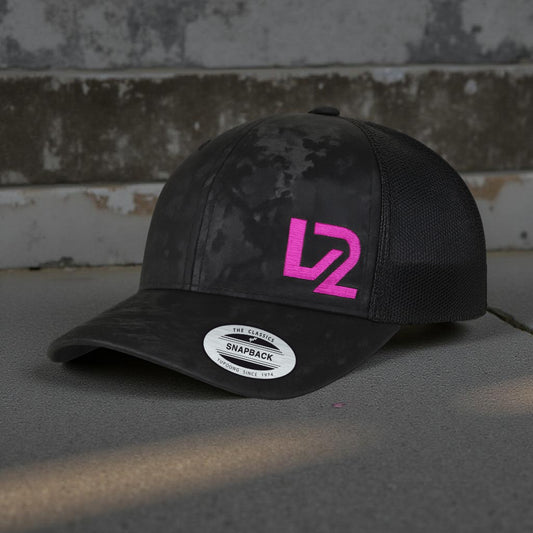 Trucker Cap - Black Multi Cam